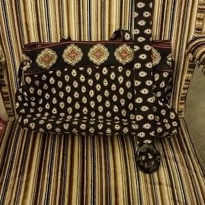 Vera Bradley fabric bag and matching belt